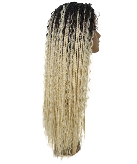 Hailey Blonde Ombre Braids Lace Wig