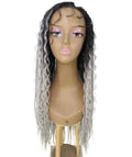 Hailey Grey Ombre Braids Lace Wig