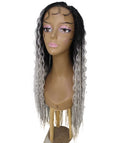 Hailey Grey Ombre Braids Lace Wig