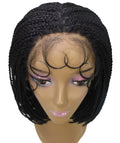 Jayla Natural Black Box Braids Lace Wig