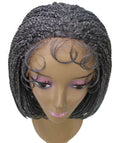 Jayla Charcoal Grey Box Braids Lace Wig