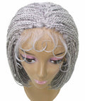Jayla Grey Box Braids Lace Wig