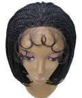 Jayla Salt and Pepper Grey Box Braids Lace Wig