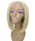 Jayla Light Blonde Box Braids Lace Wig