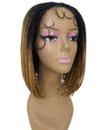 Jayla Honey Blonde Ombre Box Braids Lace Wig