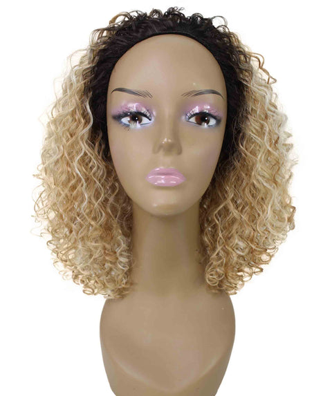Tatiana Brown Blend Curls Half Wig