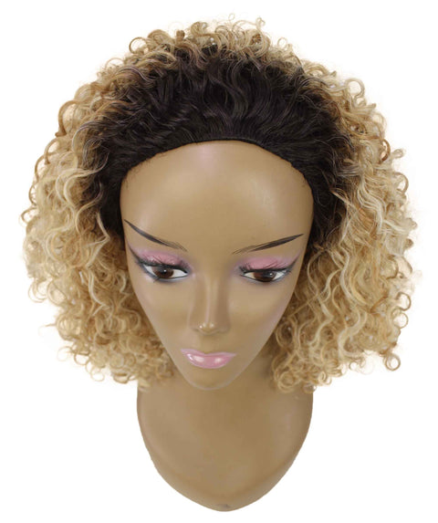 Tatiana Brown Blend Curls Half Wig