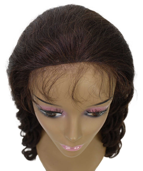 Mandisa Dark Brown Layered Lace Wig