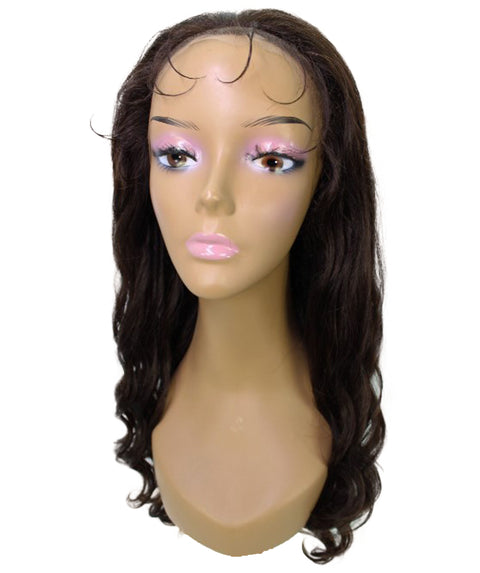Mandisa Natural Brown Layered Lace Wig