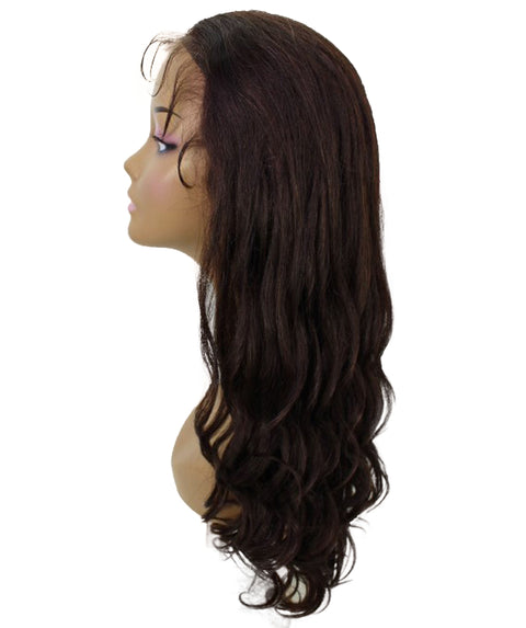 Mandisa Natural Brown Layered Lace Wig