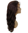Mandisa Natural Brown Layered Lace Wig