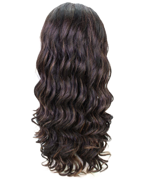 Mandisa Black with Caramel Layered Lace Wig
