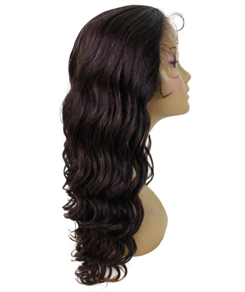 Mandisa Black with Caramel Layered Lace Wig