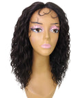 Sakina Natural Black Curly Lace Wig