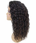 Sakina Black with Caramel Curly Lace Wig