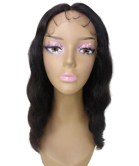 Nakisa Dark Brown Hollywood style Wavy HD Lace Wig