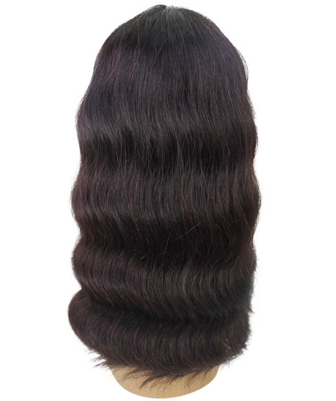 Nakisa Dark Brown Hollywood style Wavy HD Lace Wig
