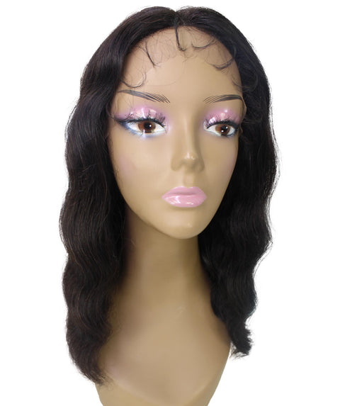 Nakisa Dark Brown Hollywood style Wavy HD Lace Wig