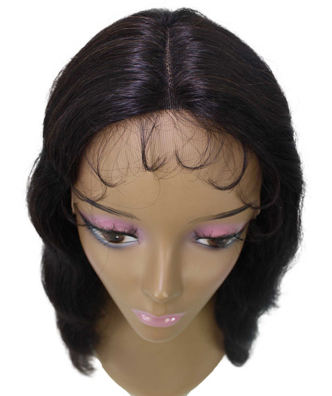 Nakisa Dark Brown Hollywood style Wavy HD Lace Wig
