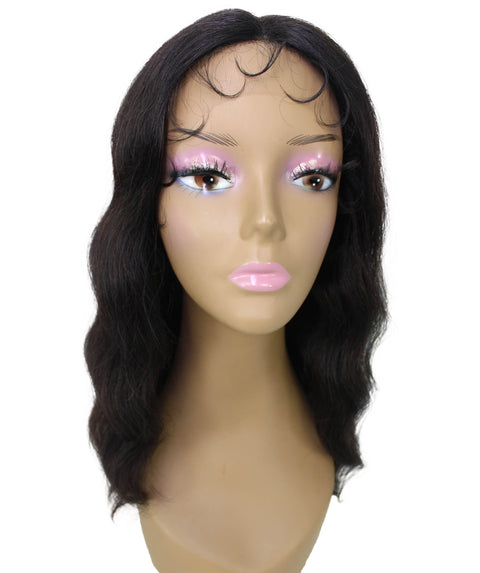 Nakisa Black with Caramel Hollywood-style Wavy HD Lace Wig