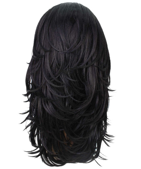 Leal Natural Black Short Celebrity Style Half Wig
