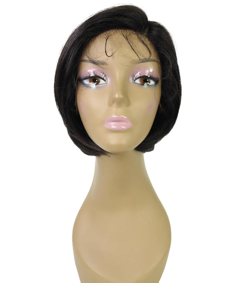 Mia Natural Side parted Lace Bob Wig