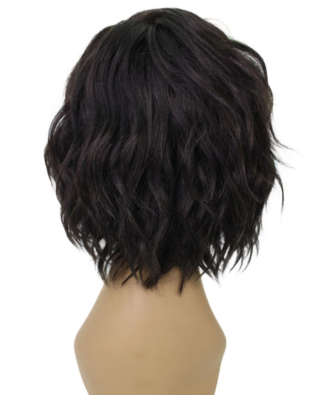 Enora Natural Black Side parted Lace Wig