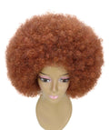 Taylor Brown with Copper Red Afro Hair Wig