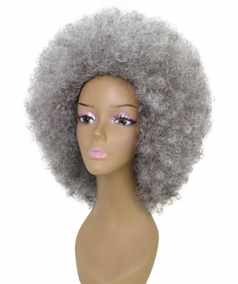 Taylor Charcoal Gray Afro Hair Wig