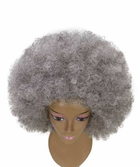 Taylor Charcoal Gray Afro Hair Wig