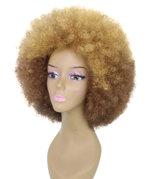 Taylor Auburn Brown with Chestnut Blend Afro Hair Wig
