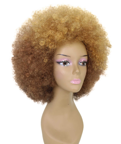 Taylor Auburn Brown with Chestnut Blend Afro Hair Wig