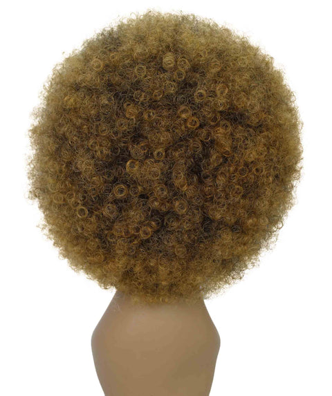 Taylor Dark Brown with Golden Afro Hair Wig
