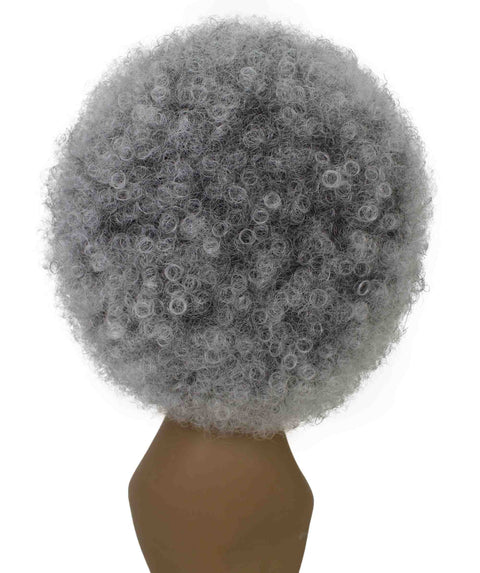 Taylor Gray with White Afro Hair Wig