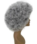 Taylor Gray with White Afro Hair Wig