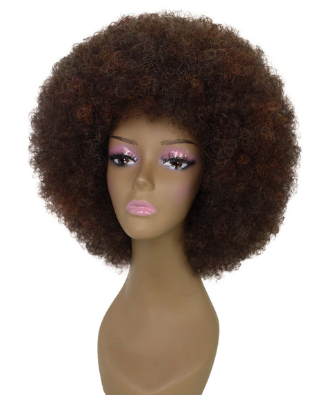 Taylor Dark Chestnut Brown Afro Hair Wig