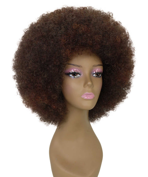 Taylor Dark Chestnut Brown Afro Hair Wig