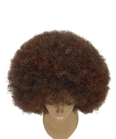 Taylor Dark Chestnut Brown Afro Hair Wig