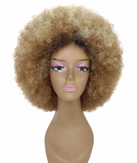 Taylor Strawberry Blonde Ombre Afro Hair Wig