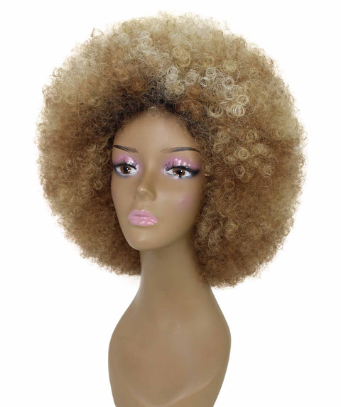 Taylor Strawberry Blonde Ombre Afro Hair Wig