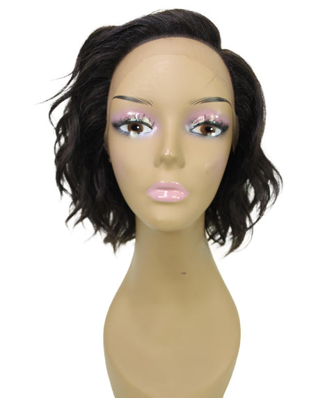 Enora Dark Brown Side parted Lace Wig