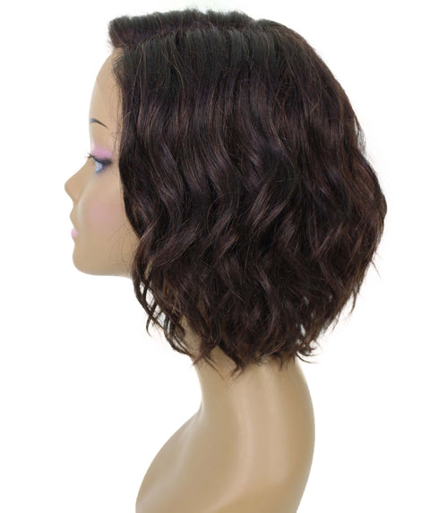 Enora Natural Brown Side parted Lace Wig