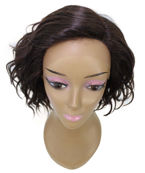 Enora Natural Brown Side parted Lace Wig