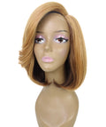 Kennedy Auburn Brown with Chestnut Blend Lace Wig
