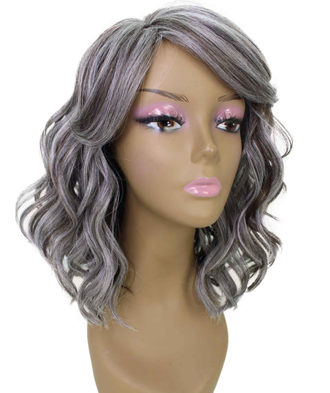 Madison Charcoal Gray Layer Full Wig