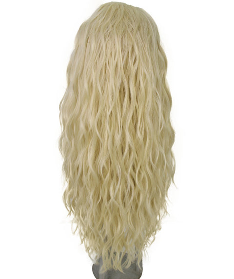 Raven Light Blonde Wavy Layered Wig