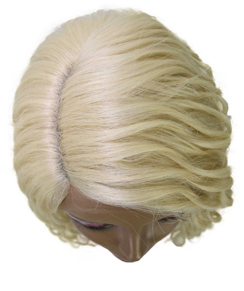 Raven Light Blonde Wavy Layered Wig