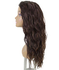 Raven Brown with Caramel Wavy Layered Wig