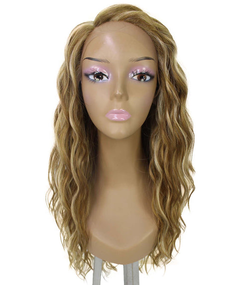 Raven Blonde Blend Wavy Layered Wig