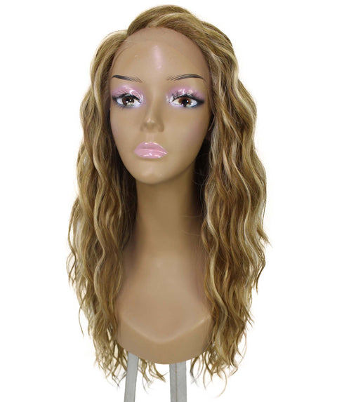 Raven Blonde Blend Wavy Layered Wig